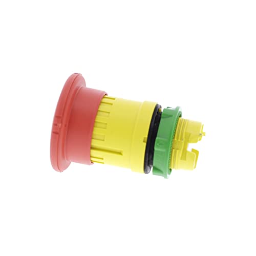Detalle de Schneider Electric Harmony XB5 – Tête bouton arrêt d’urgence Ø40, pousser tournant rouge (ZB5AS844)