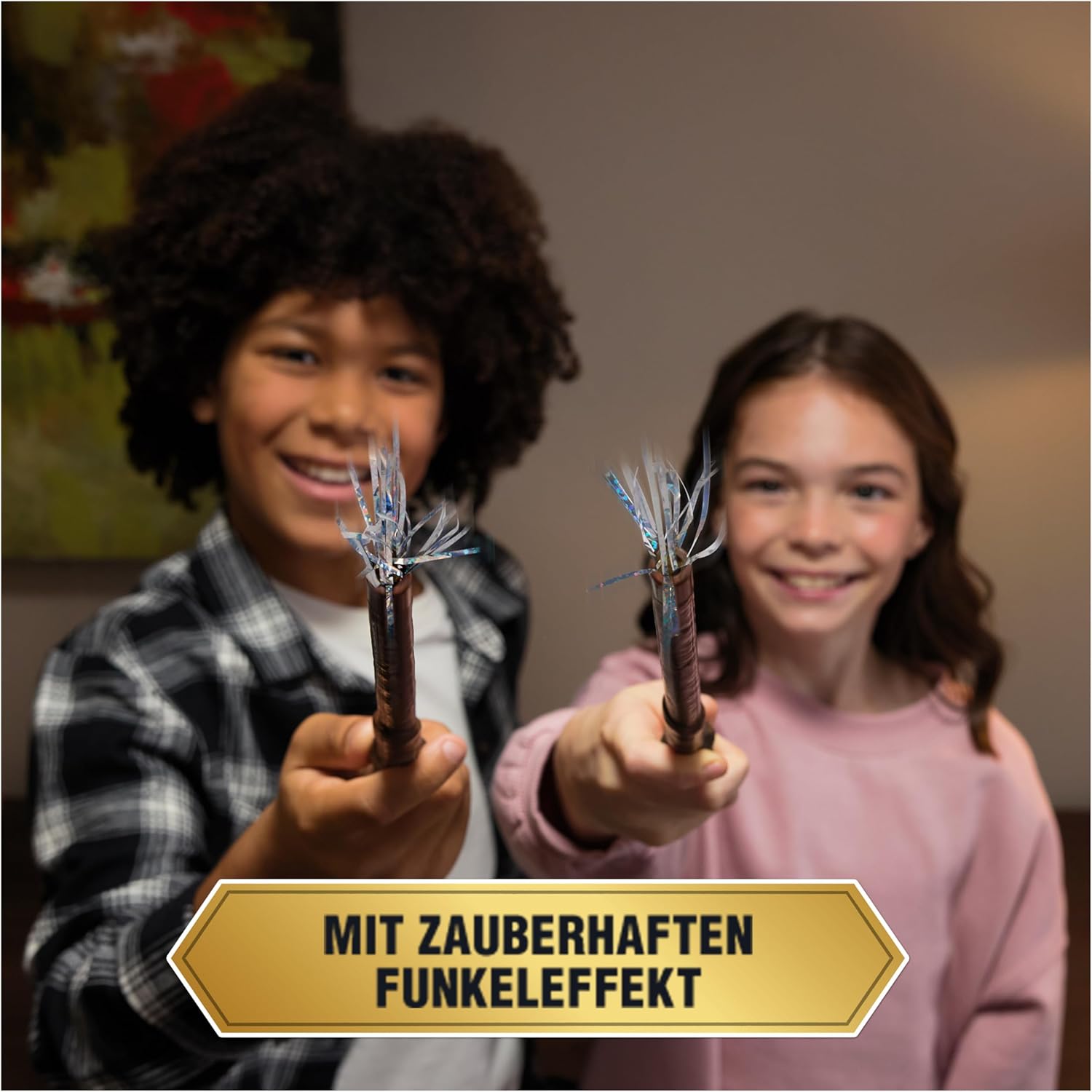 Thumbnail 2 de Harry Potter Zauberstab mit Vibrationseffekt, Sound und Funkenspitze (ca. 31 cm) – Spielzeug ab 6 Jahren