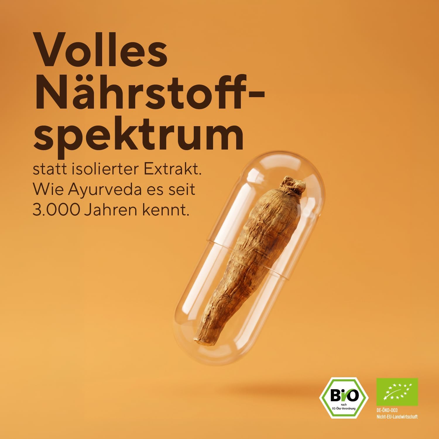 Detalle 2 de TRUE NATURE Bio Ashwagandha 360 Kapseln 2600 mg
