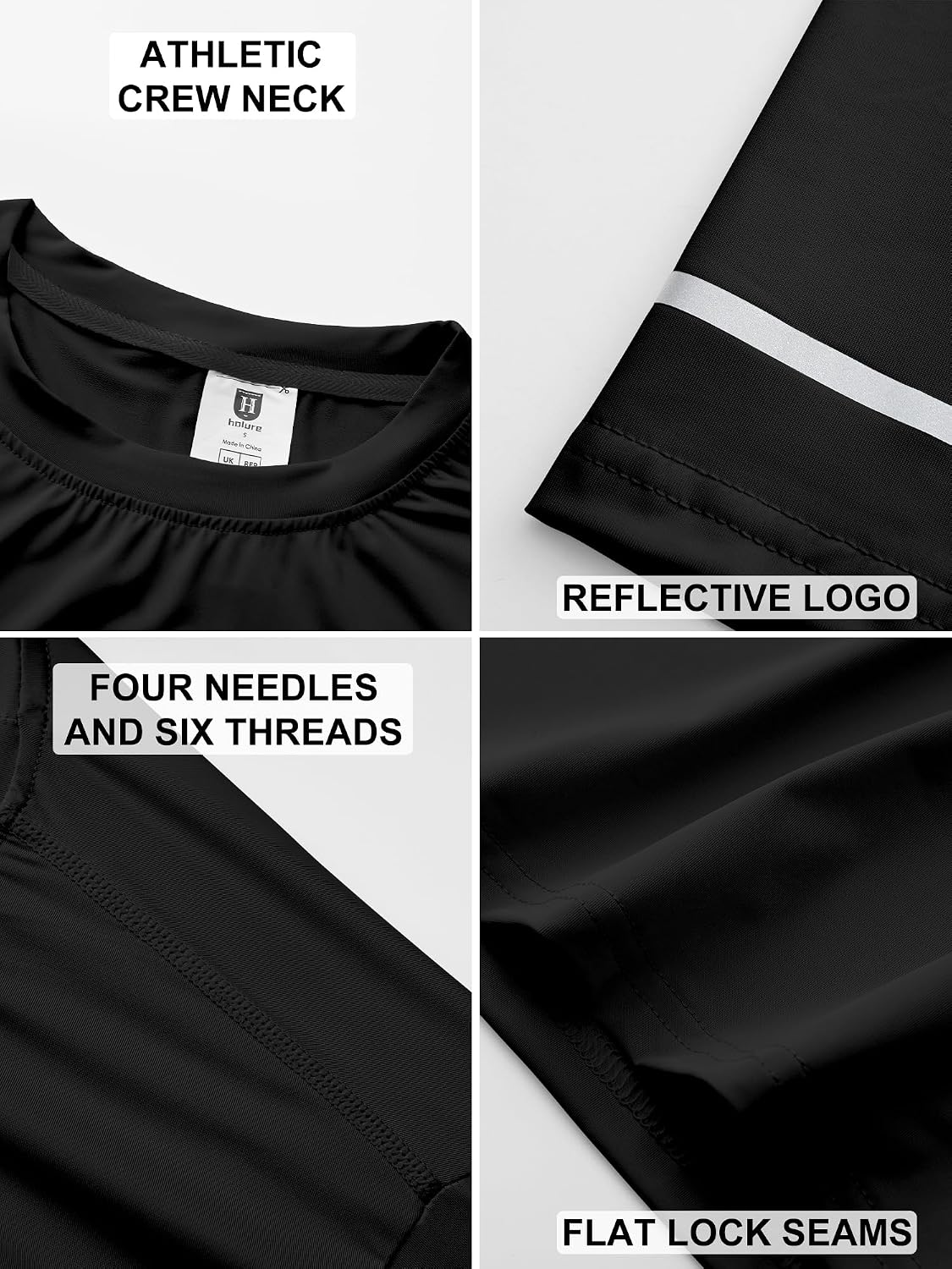 Thumbnail 5 de Men's UPF 50+ Rash Guard Sun Protection Short/Long Sleeve Quick-Dry Swim Shirt