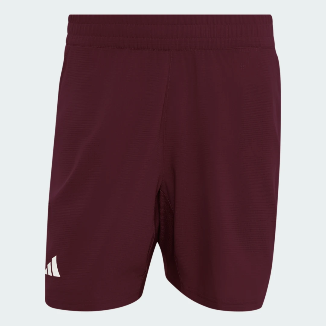 Detalle 2 de Pantalón corto de tenis Climacool Ergo de Adidas - Burgundy