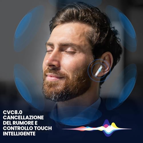 Thumbnail 7 de Zakotu Cuffie Bluetooth 5.4 HiFi Studio: 60 Ore di Riproduzione, ANC ENC e App Zemyee Life