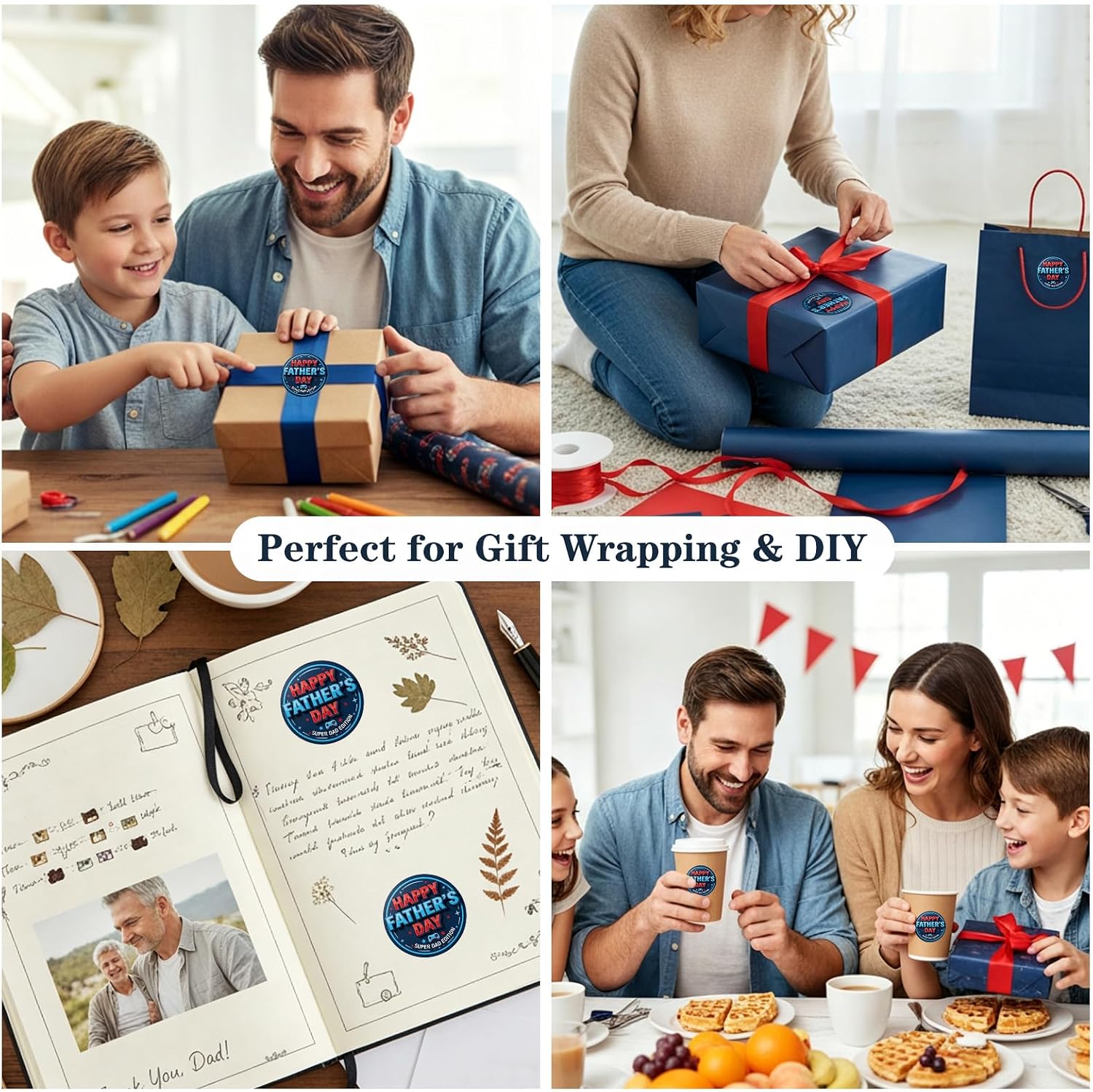 Thumbnail 5 de D4DREAM Father's Day stickers, 1.5-inch