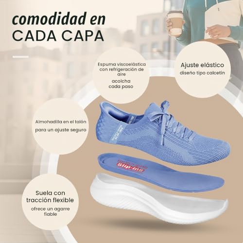 Detalle de Skechers zapatillas de mujer Ultra Flex 3.0
