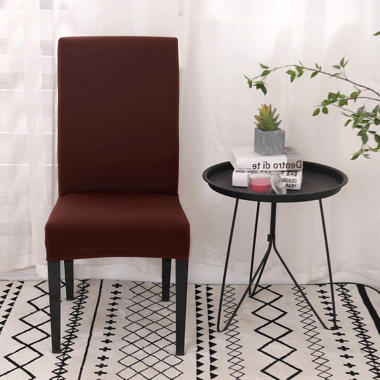 Detalle 2 de Housse de chaise extensible 45–65 cm lot 4 ou 6
