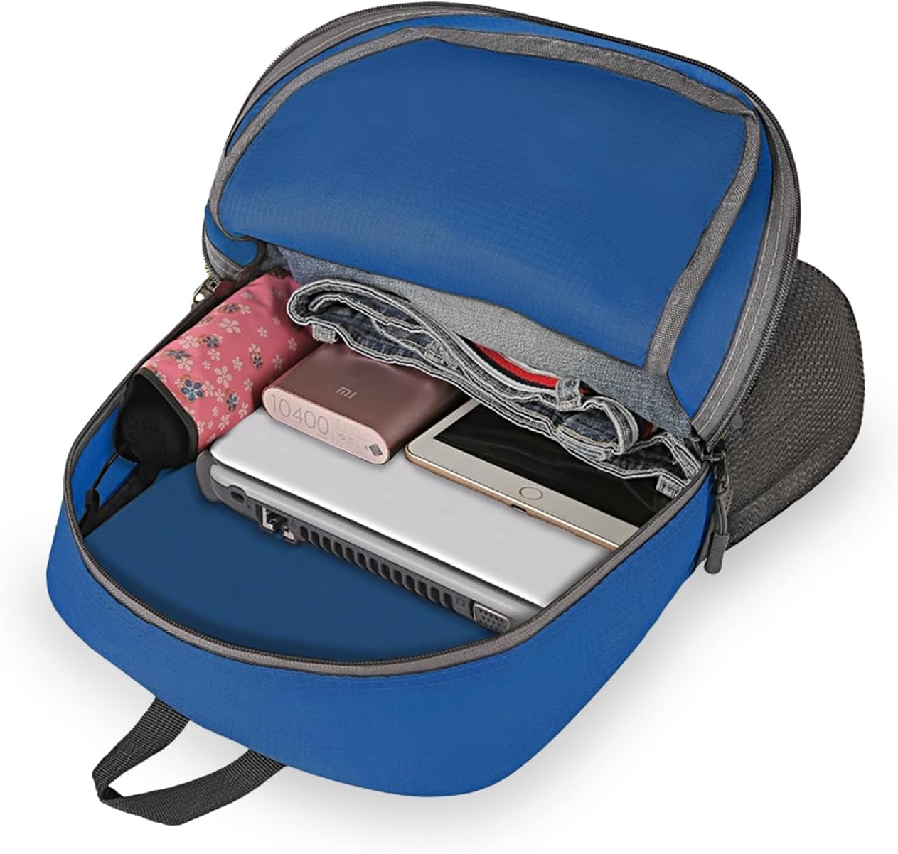Detalle de Bekahizar Small Rucksack 15L Packable Backpack: Ultra-light Daypack for Everyday Adventures