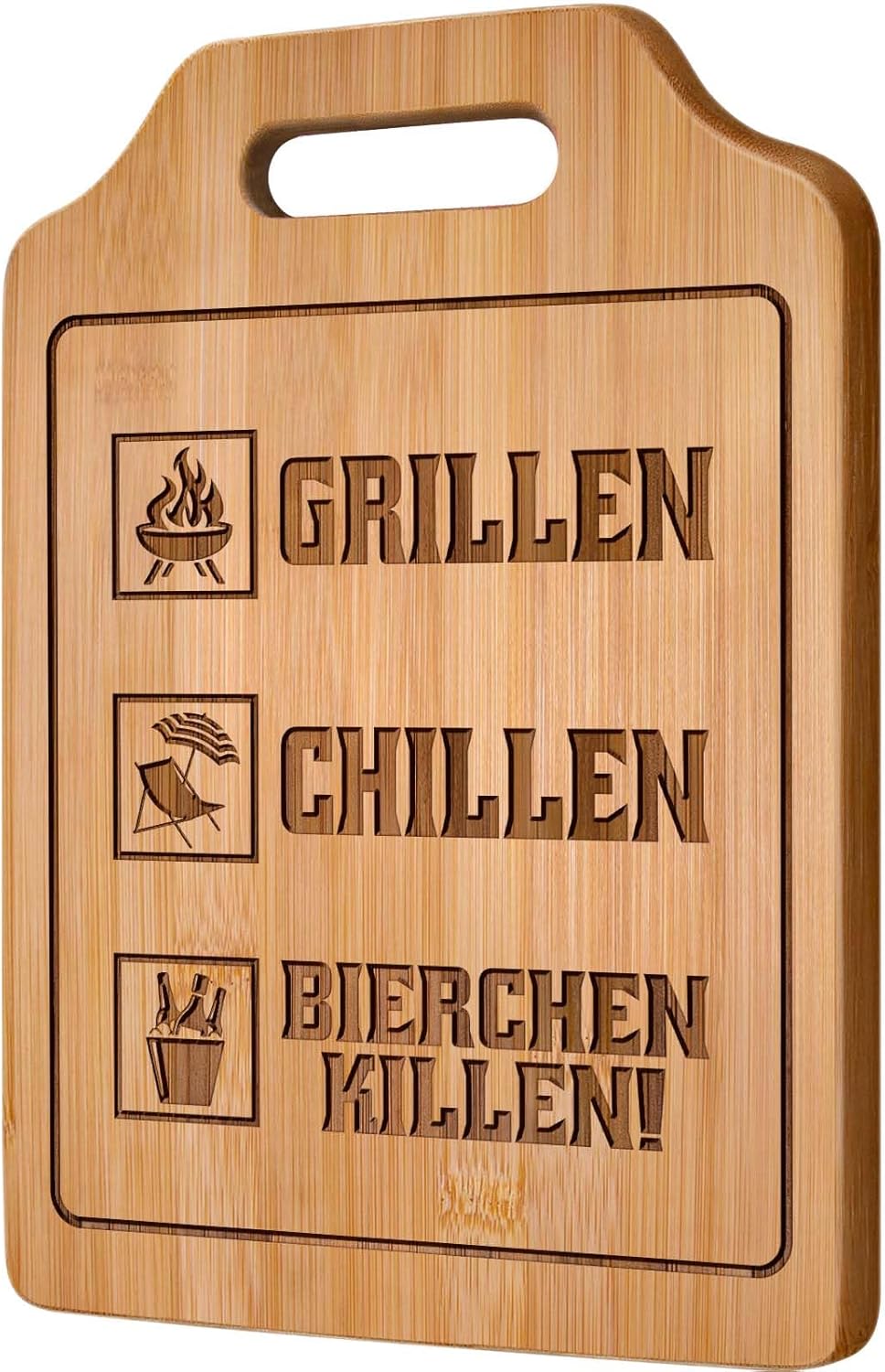 Thumbnail 6 de Giftasy Muttertagsgeschenk – Graviertes Bambus-Schneidebrett