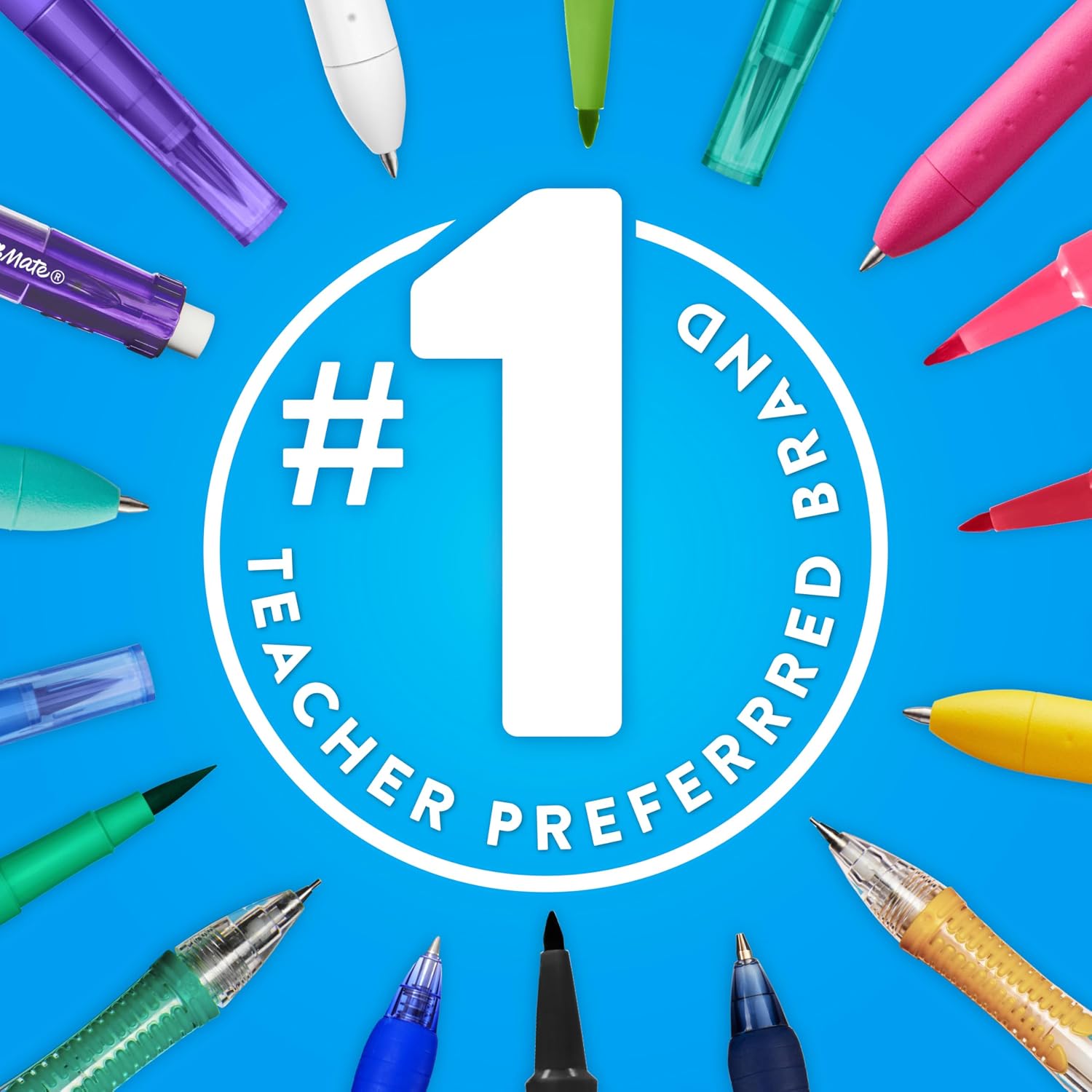 Thumbnail 6 de Paper Mate Flair Felt Tip Pens, Medium Point (0.7mm), 12-Count — Assorted Colors