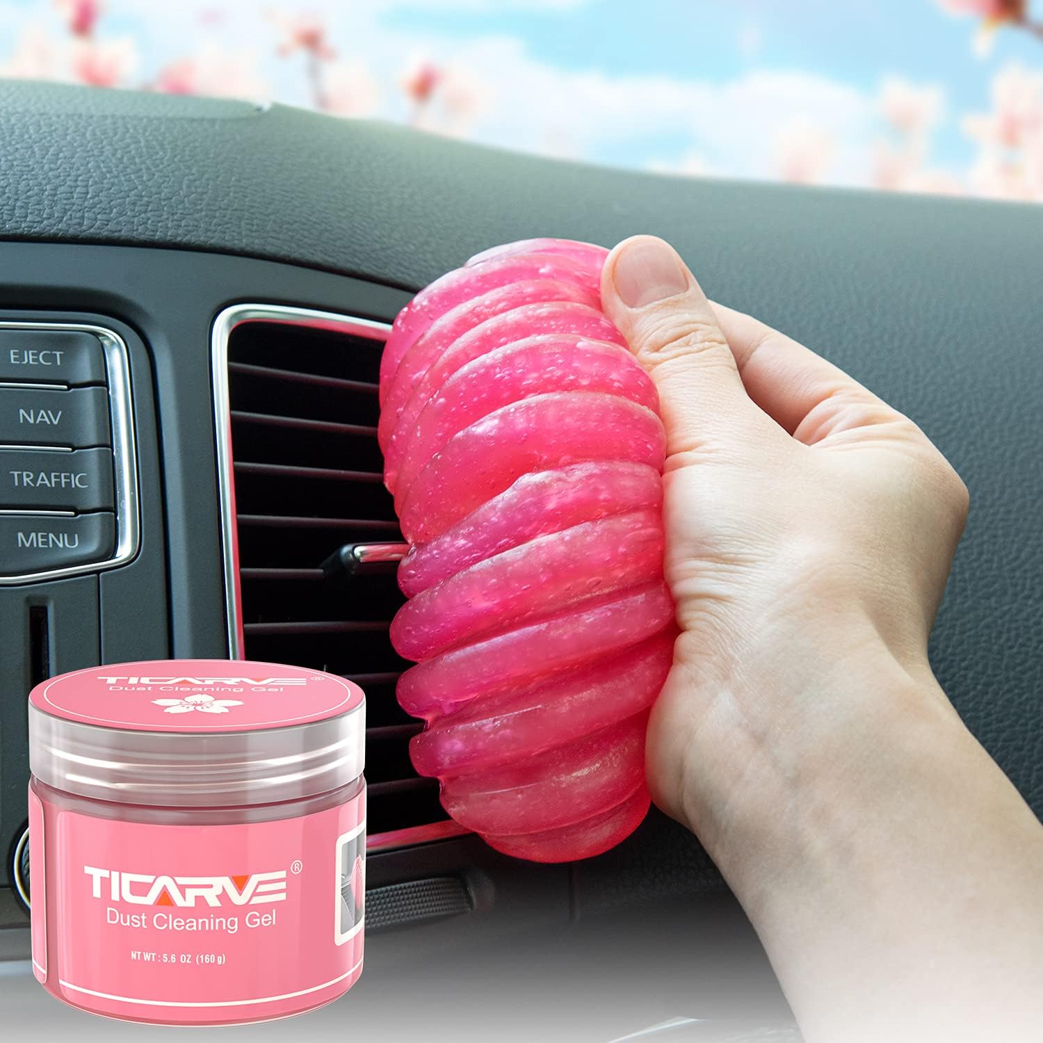 Detalle de TICARVE Car Cleaning Gel 5.6 oz