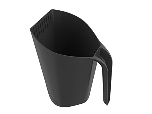 Detalle de EDA Jura Montania XL, pelle à granulés 2,4 L en plastique recyclé, noire