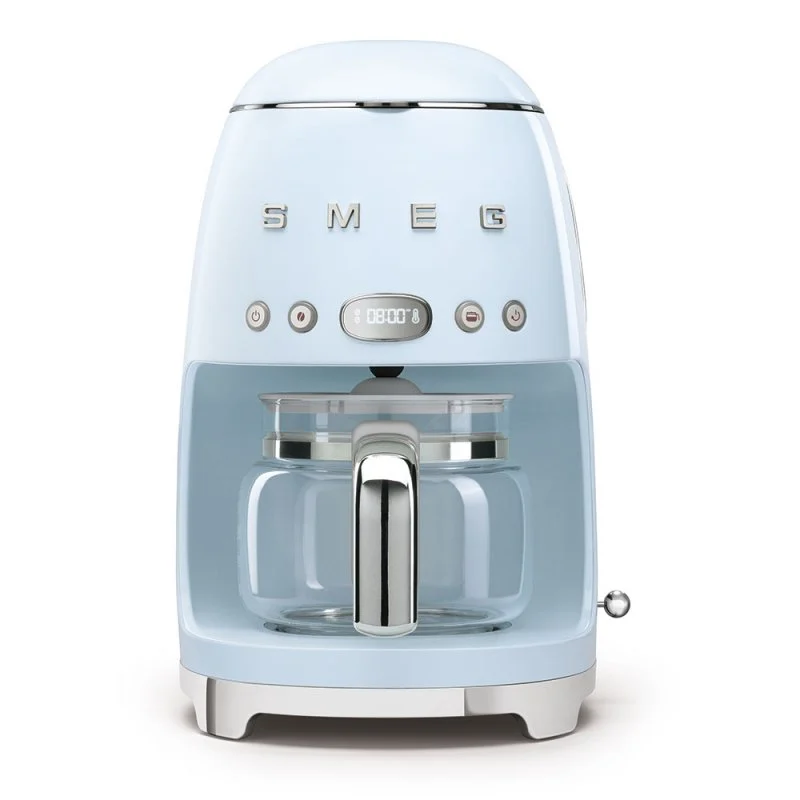 Detalle de Smeg DCF02PBEU Cafetera de Goteo 1.4L 1050W Azul