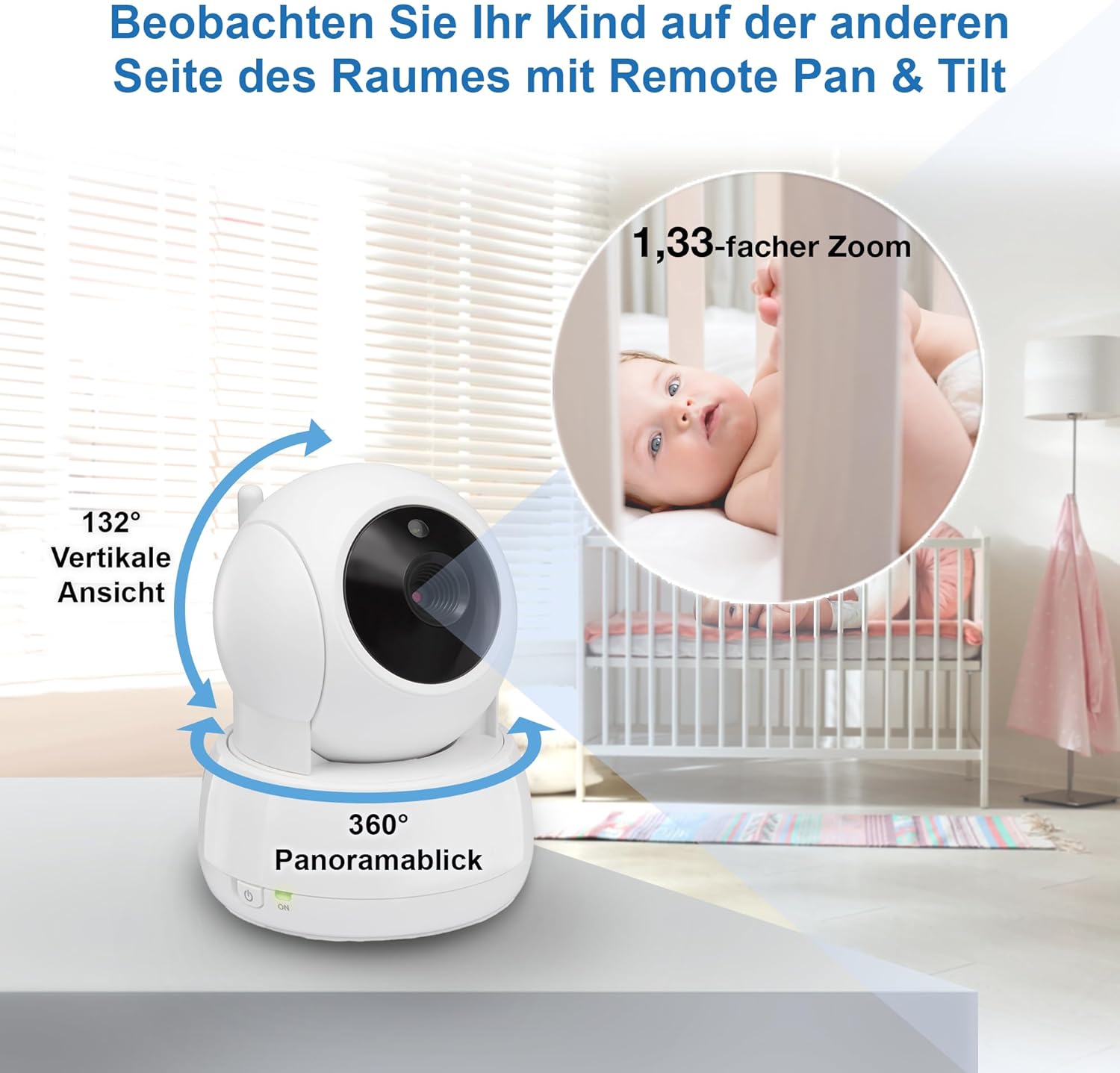 Detalle 2 de Vtech VM924 Video Babymonitor 5"
