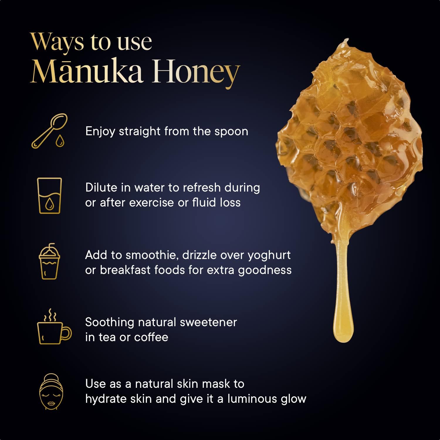 Thumbnail 6 de Manuka Health Miele di Manuka MGO 550+ 250 g – Miele 100% puro dalla Nuova Zelanda