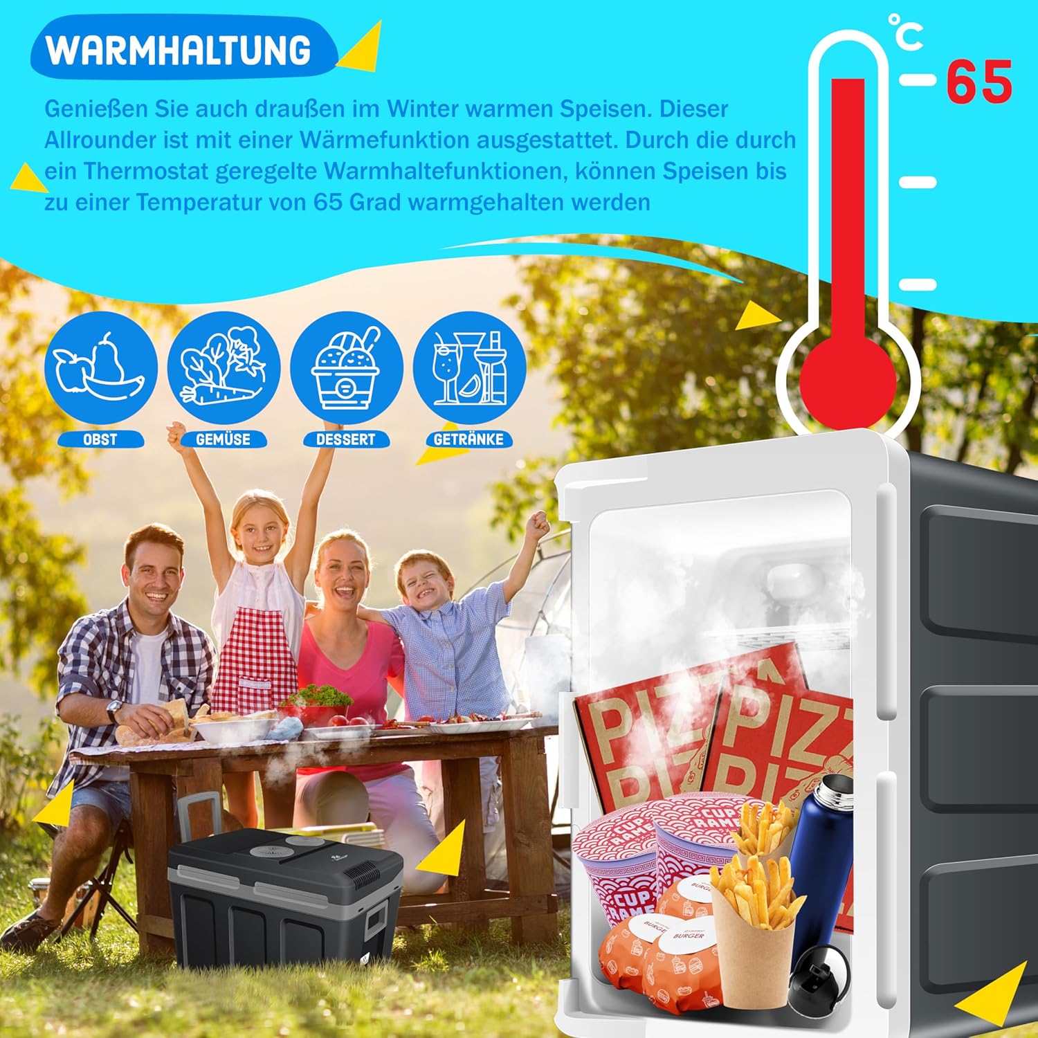 Thumbnail 5 de KESSER Kühlbox 40L mit Rollen