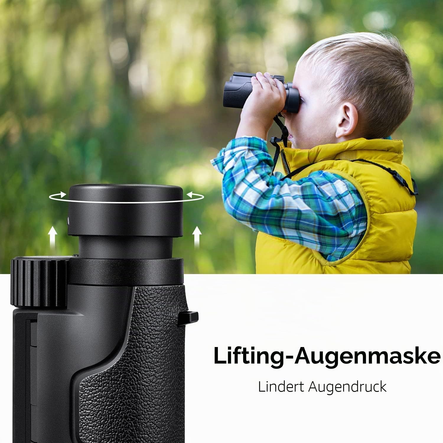 Thumbnail 5 de K&F Concept 8x21 Fernglas – kompakt, wasserdicht und vielseitig für Kinder und Erwachsene