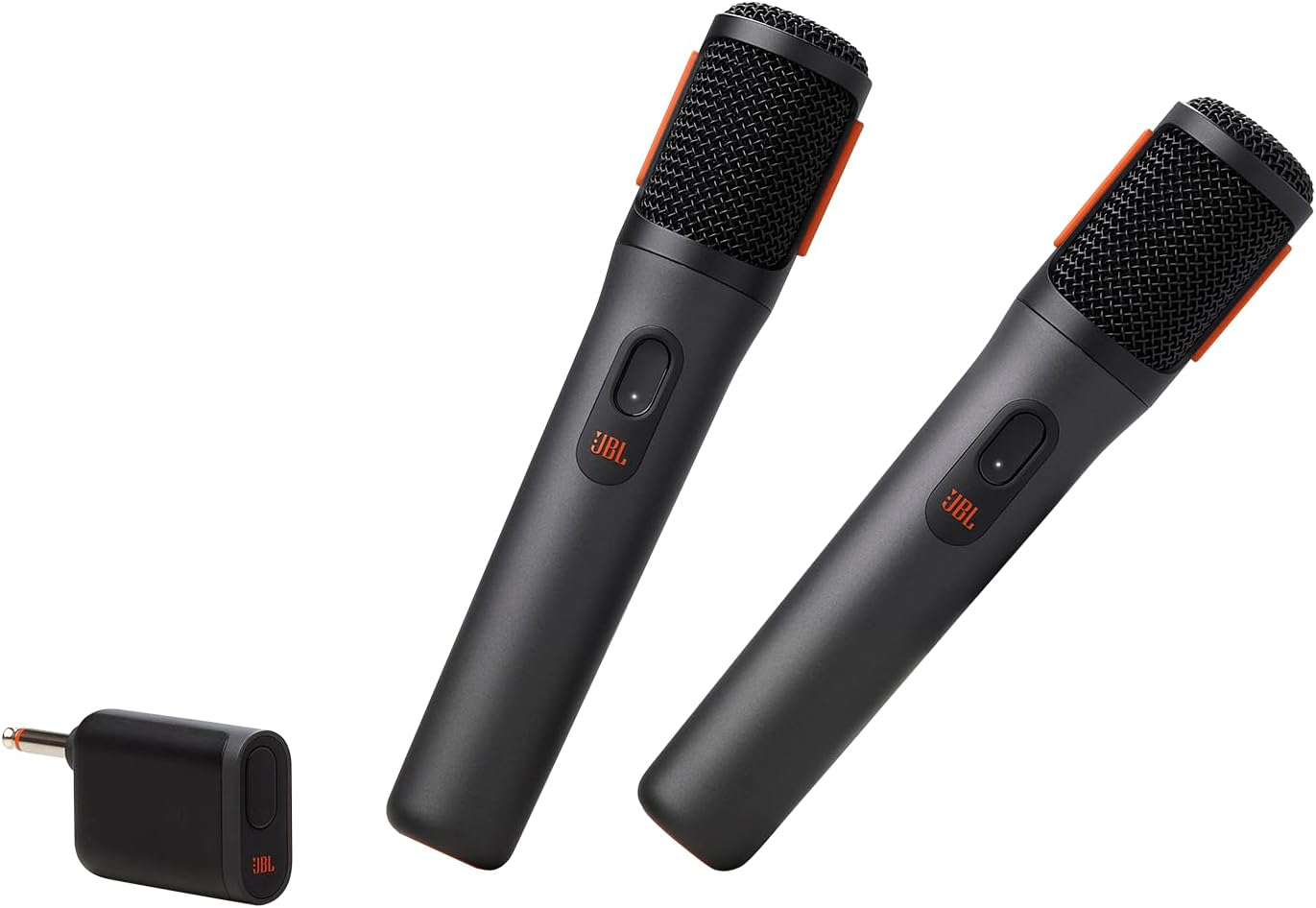 Detalle 2 de JBL PartyBox Wireless Mic – Set mit zwei digitalen kabellosen Mikrofonen
