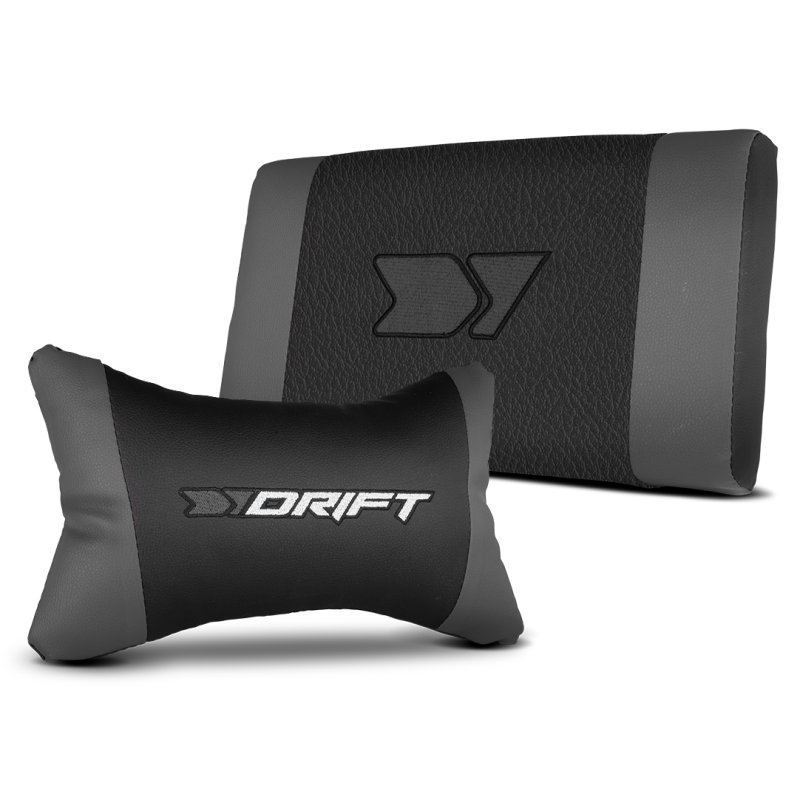 Detalle de Drift DR35 Silla gaming Negro/Gris 120° reclinable