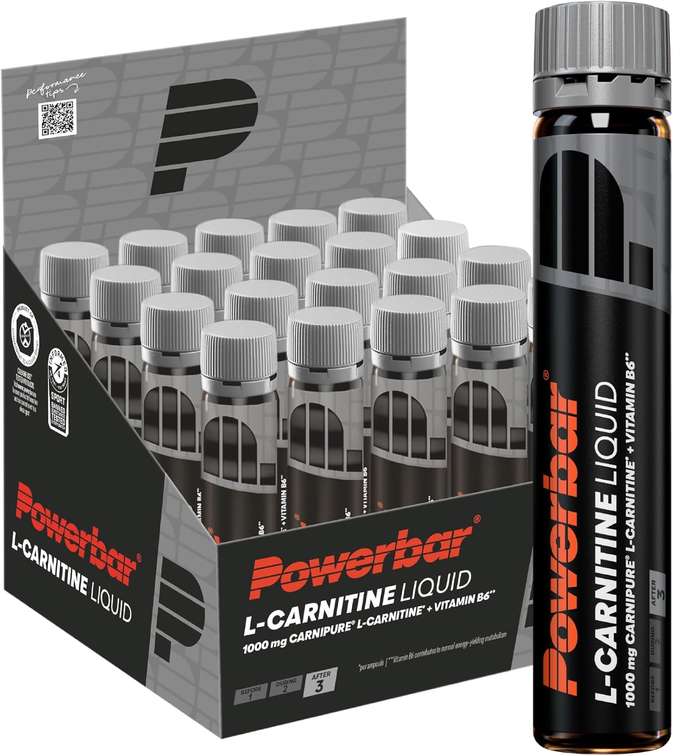 Thumbnail 5 de PowerBar Black Line Magnesium Liquid – 20x25 ml mit 250 mg Magnesium + Vitamin B6