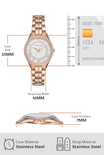 Thumbnail 5 de Michael Kors Lauryn MK3716: reloj de pulsera para mujer con esfera nácar