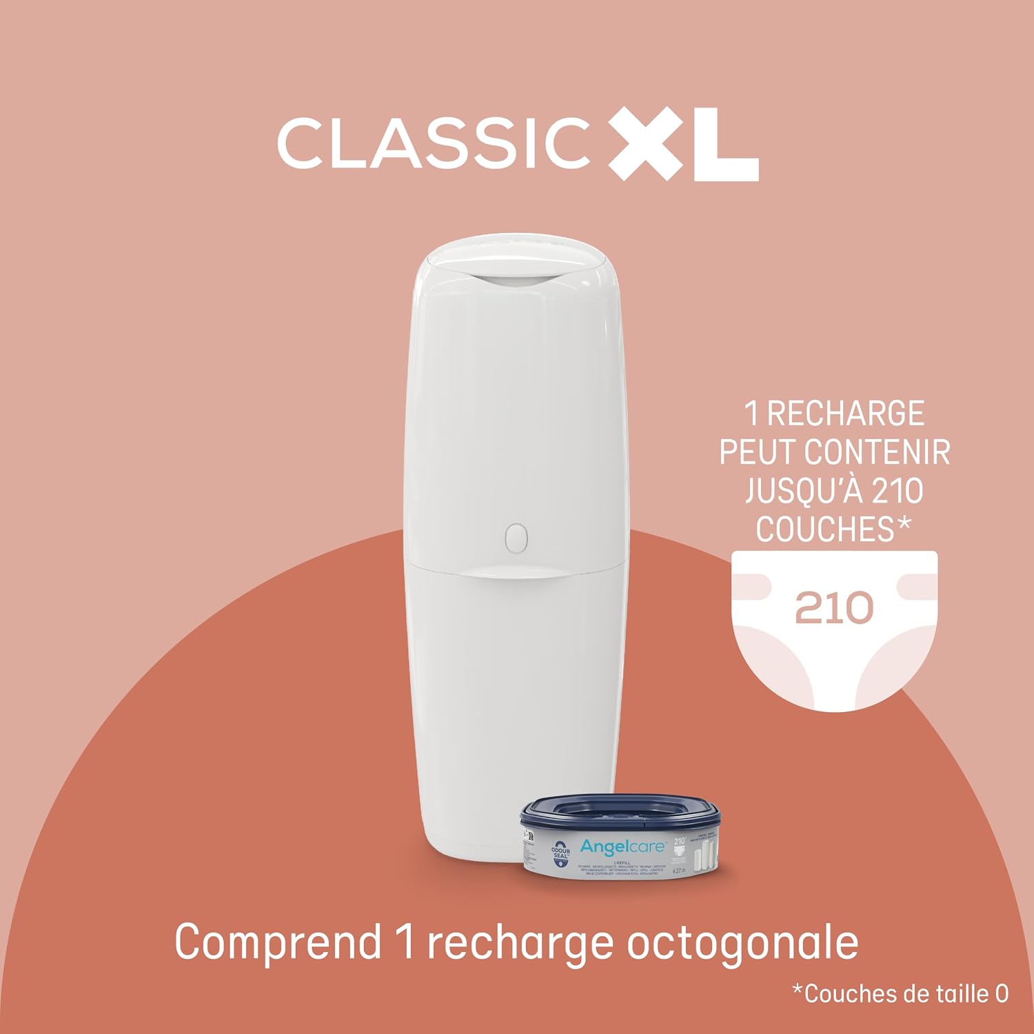 Detalle 2 de Angelcare Poubelle à Couches Classic XL 70