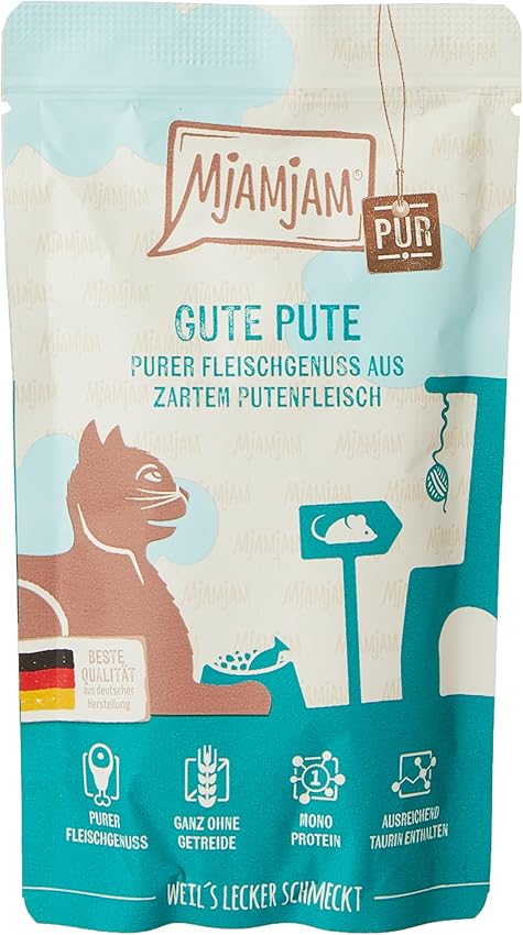 Detalle 2 de MjAMjAM Quetschie comida húmeda 12x125 g