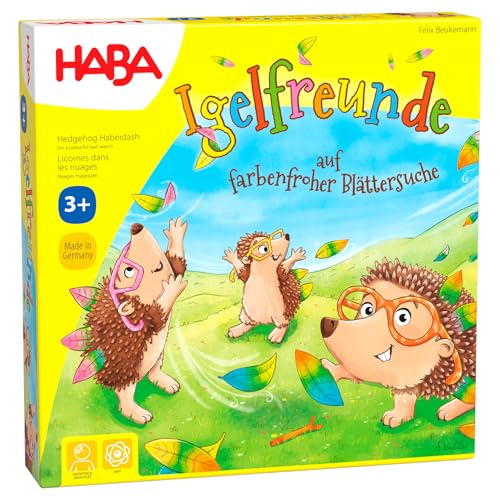 Detalle de HABA Igelfreunde – Würfel- und Memospiel für 2–4 Spieler ab 3 Jahren