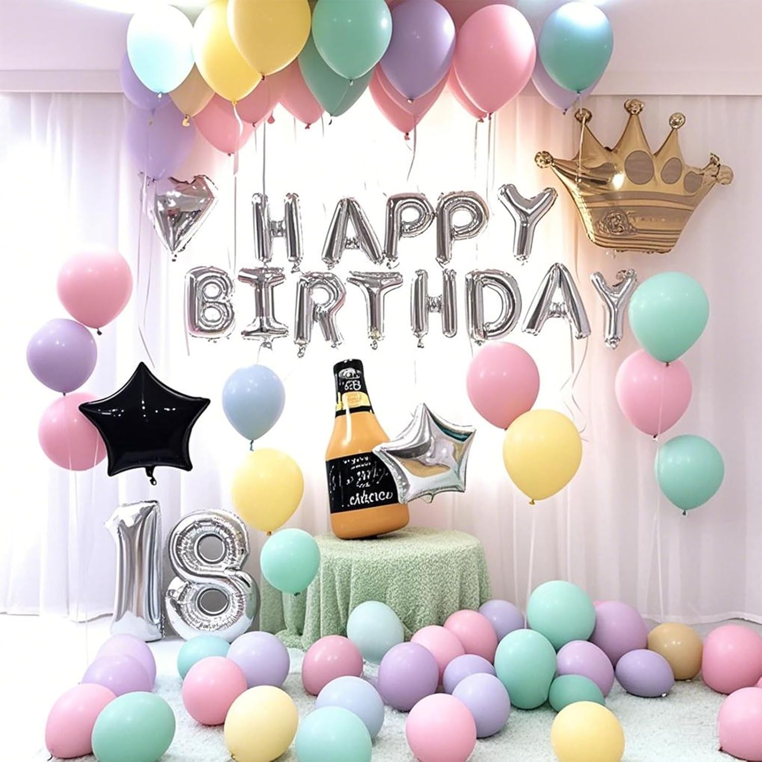 Thumbnail 2 de Pastel Balloons 100 Pack 12-inch 🎈