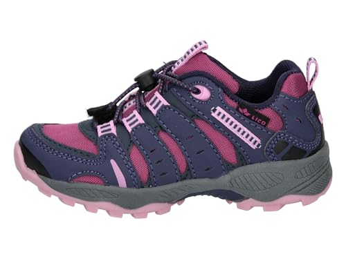 Detalle 2 de Lico Fremont: Scarpe da Trekking Unisex per Bambini e Ragazzi, Bordeaux Viola Rosa (38 EU)
