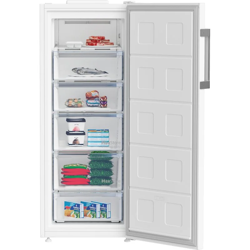 Detalle de Beko B3RFNE274W Congelador vertical 220 L blanco