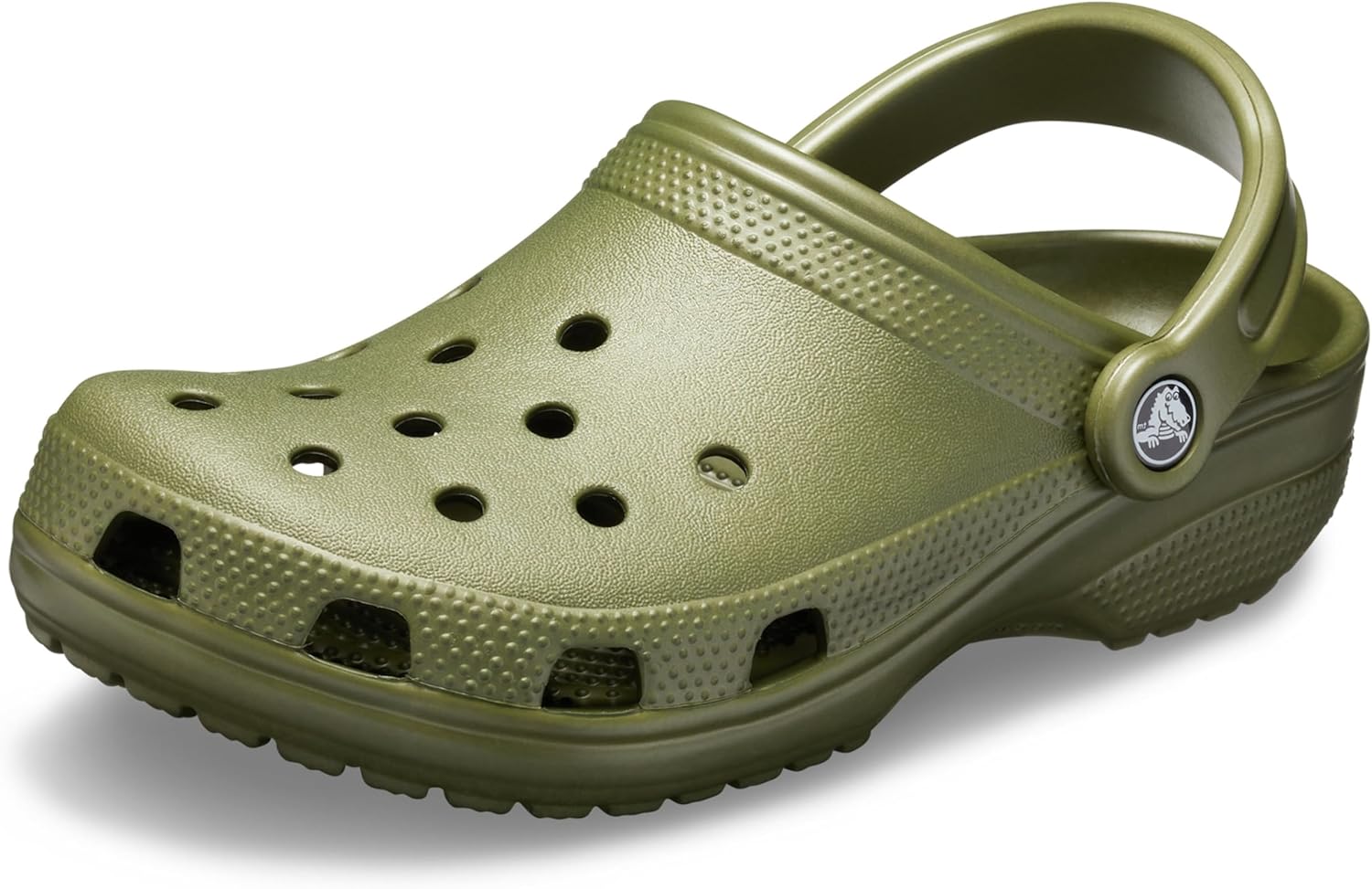 Detalle de Crocs Classic Clog 43-44 EU Army Green: comodidad ligera para usar todo el día