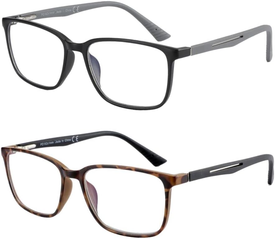 Detalle de BLUEMOKY Blue Light Reading Glasses for Men with Anti-Glare Lenses