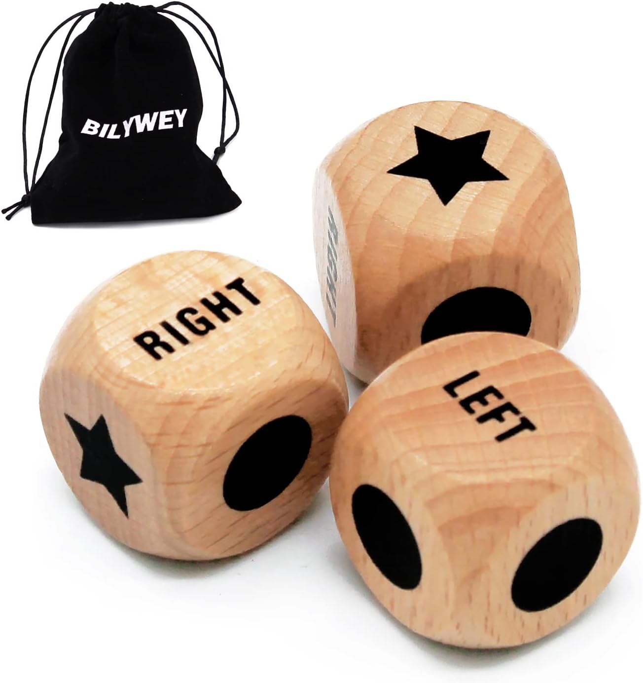 Bilywey Left Right Center Dice 1-inch set 🎲