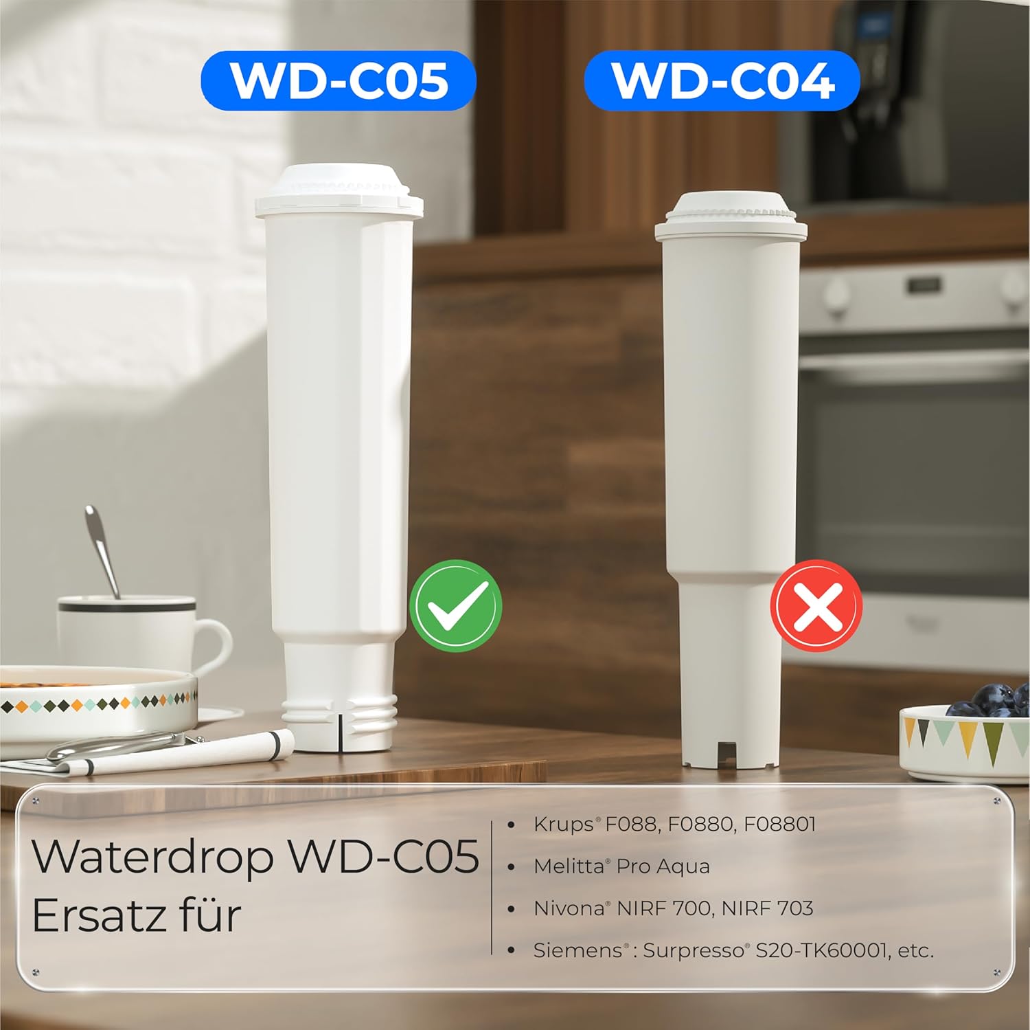 Thumbnail 2 de Waterdrop Kaffee Wasserfilter 6er Pack