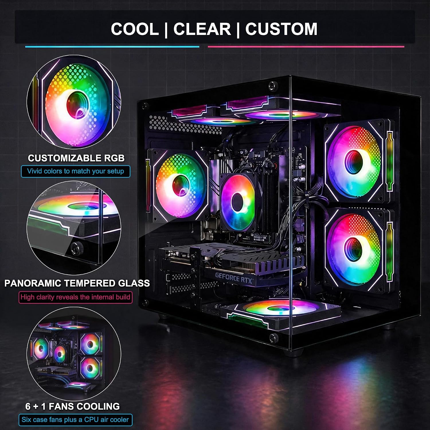 Detalle de Olialia Gaming PC GeForce RTX 3060 Ti