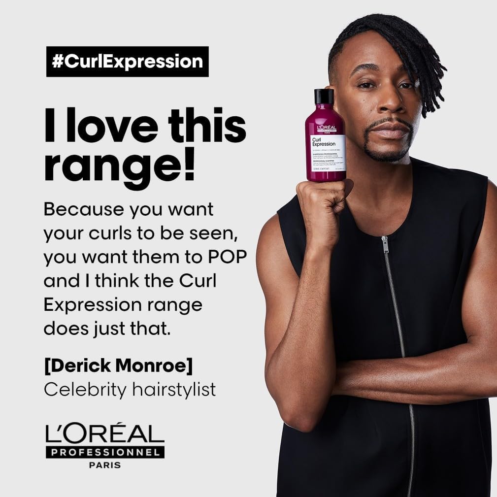Thumbnail 5 de L'Oréal Professionnel Serie Expert Curl Expression Moisturising & Hydrating Shampoo (Curly & Coily), 300 ml