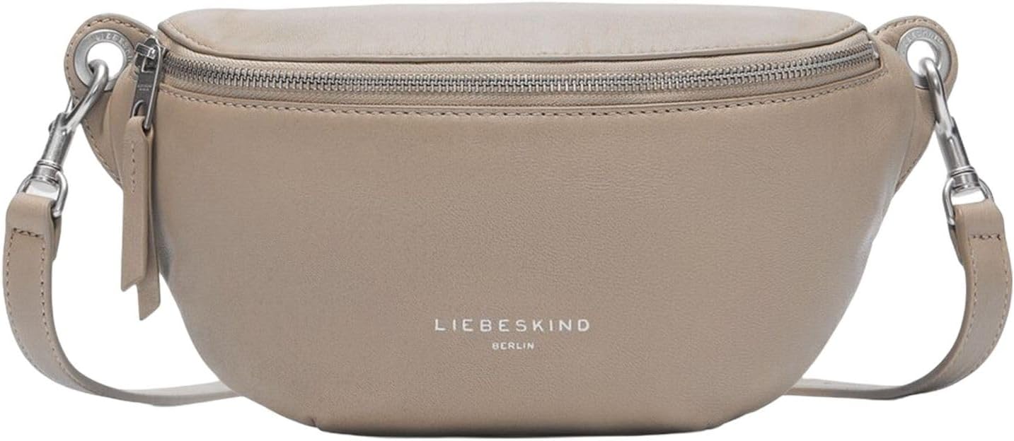 Detalle de Liebeskind Berlin Gürteltasche Tavia S – Leder Beltbag für Damen, 14 x 32 cm