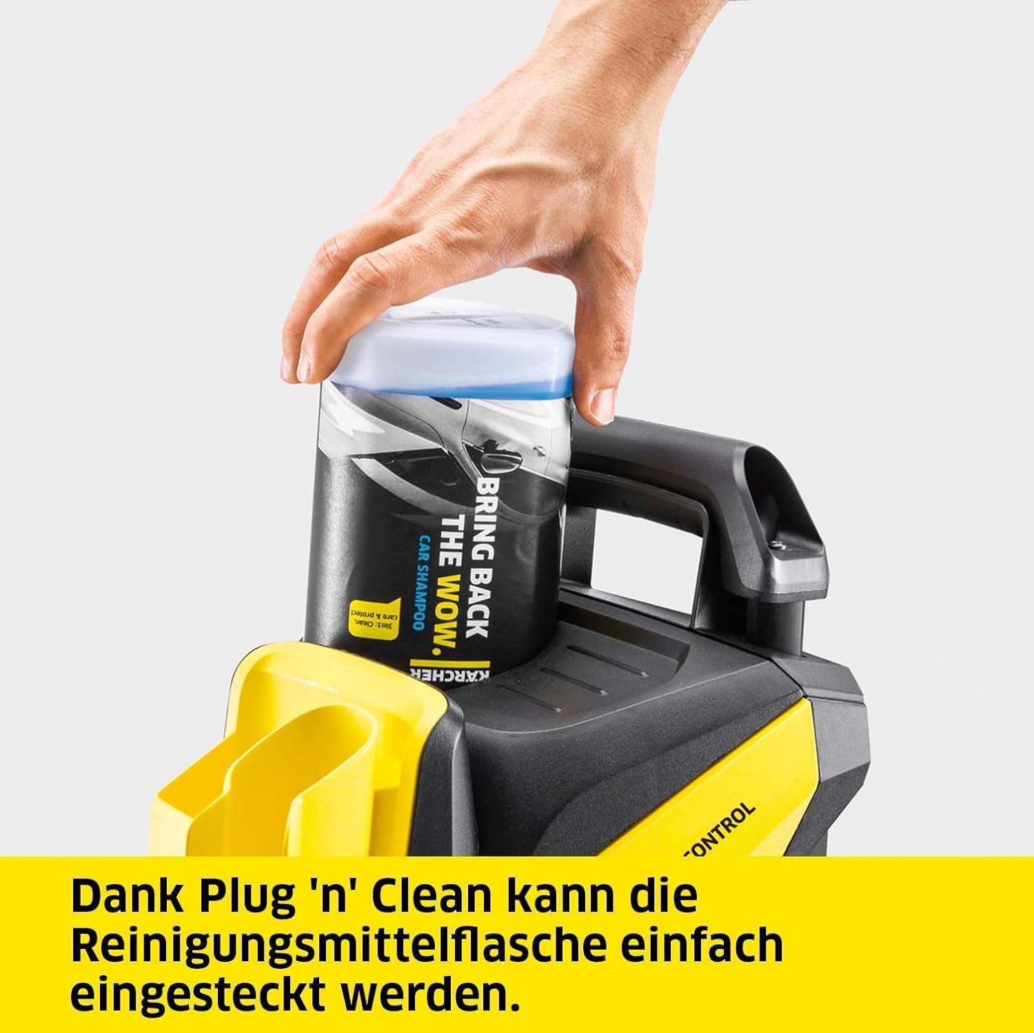 Detalle 2 de Kärcher Hochdruckreiniger K 4 Power Control (App-Unterstützung, Plug ’n’ Clean, G 160 Q Power Control-Pistole)
