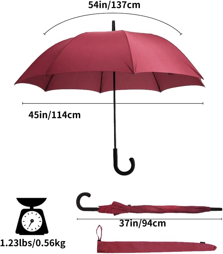Thumbnail 2 de RUMBRELLA 54IN Large Windproof Auto Open Umbrella