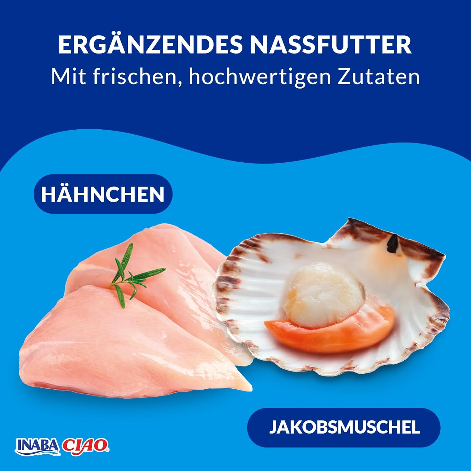 Thumbnail 2 de INABA Ciao Broth Nassfutter für Katzen – Hühnerbrühe, getreide- und zuckerfrei, 28% Geflügelfleisch