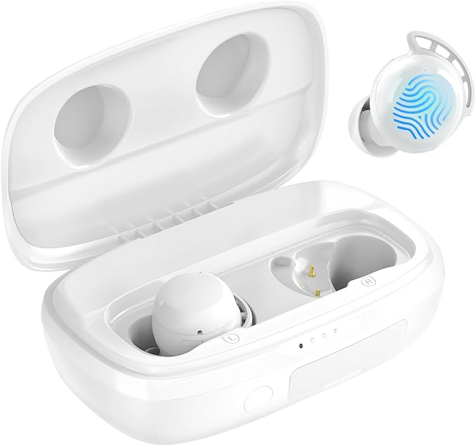 Detalle de Tribit Auriculares Bluetooth 5.2 con Cancelación de Ruido IPX8