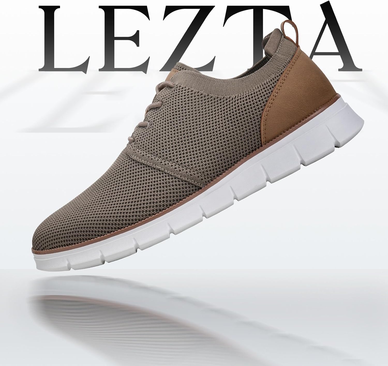 Thumbnail 2 de LEZTA Herren-Anzugschuhe als Sneaker/Oxfords mit atmungsaktivem Mesh und komfortabler Dämpfung