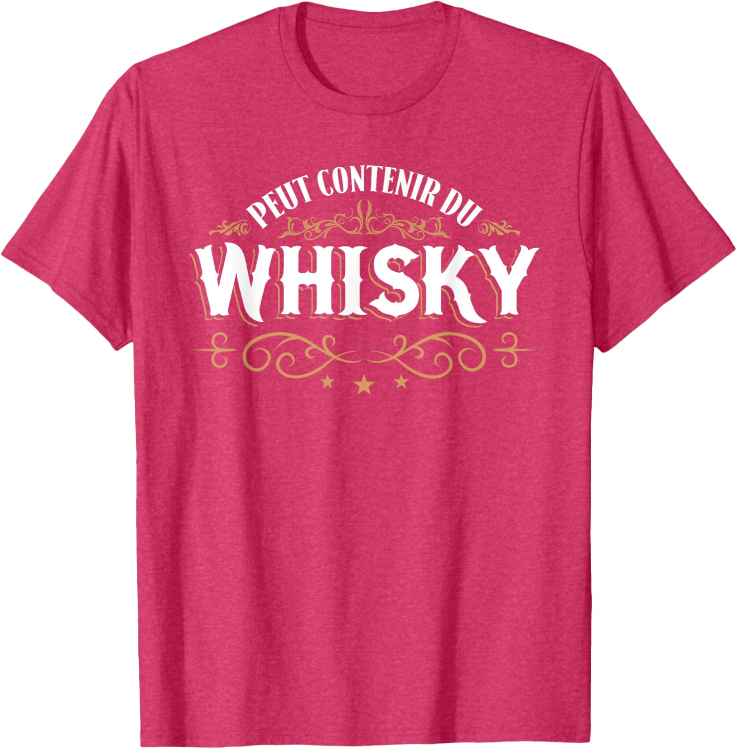 Detalle 2 de T-shirt Whisky Humour Anniversaire