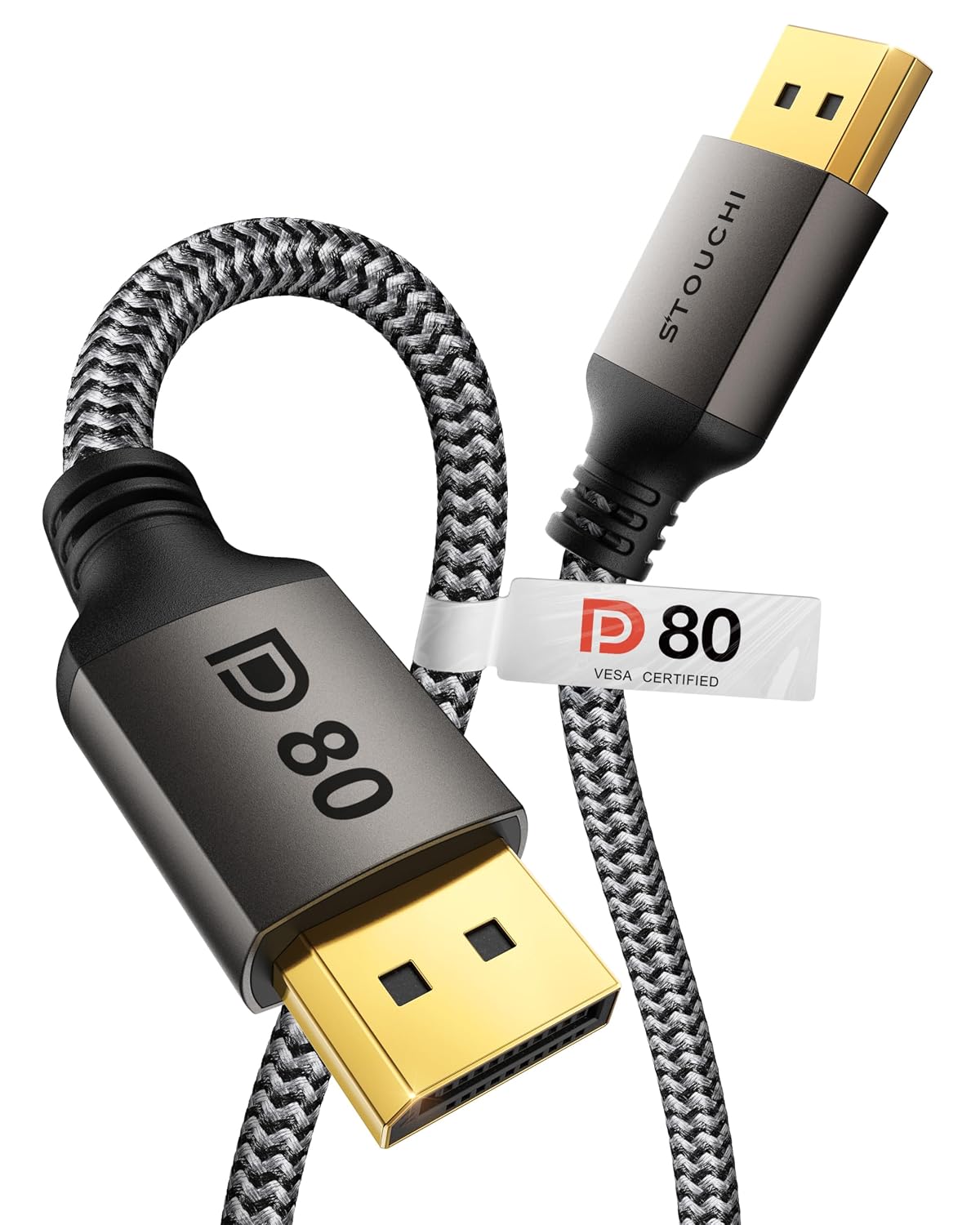Thumbnail 6 de Stouchi DisplayPort Kabel 2.1 2 m für Gaming