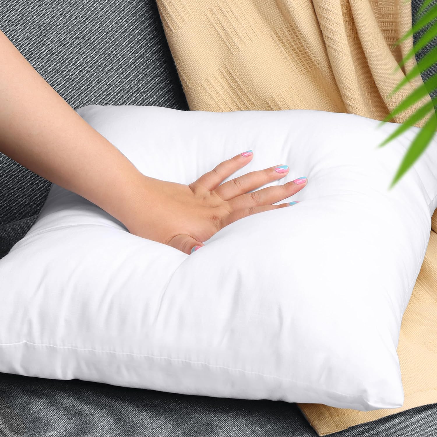 Thumbnail 4 de Utopia Bedding 2er-Set Kissenfüllung 40 x 40 cm (Innenkissen/Füllkissen) – weich & pflegeleicht