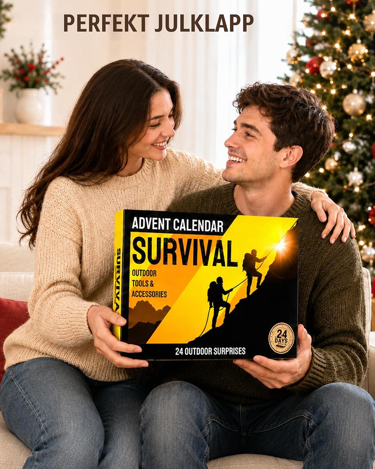 Thumbnail 6 de RONSTONE Adventskalender 2026 med 24 friluftstillbehör och pannlampa