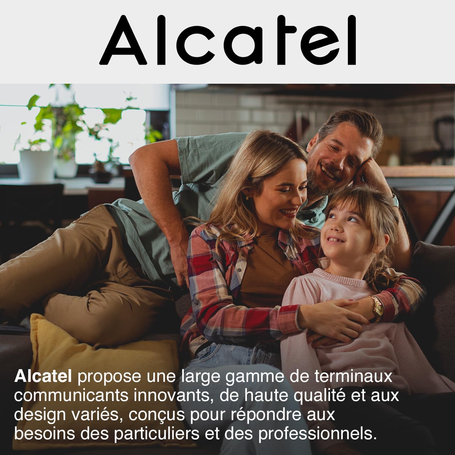 Detalle de ALCATEL F530 Voice Duo — Téléphone Fixe Sans Fil DECT avec Répondeur et Grand Écran