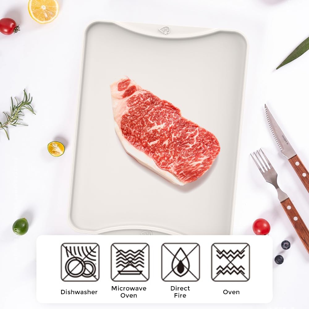 Thumbnail 6 de Aluminum Alloy Defrosting Tray Rapid Thawing Plate 🍽