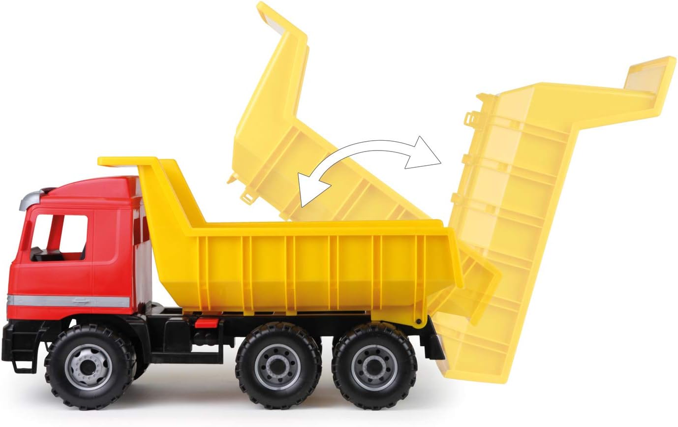 Detalle de LENA 02031 – Riesen Muldenkipper Mercedes-Benz Actros, 63 cm, verriegelbare Mulde, TÜV-geprüft