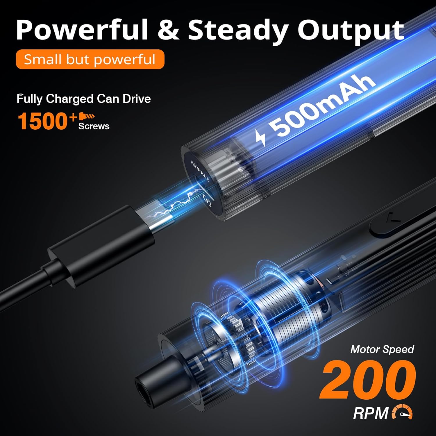 Thumbnail 3 de JOREST 155 in 1 Mini Electric Screwdriver: Precise cordless toolkit for tech repairs