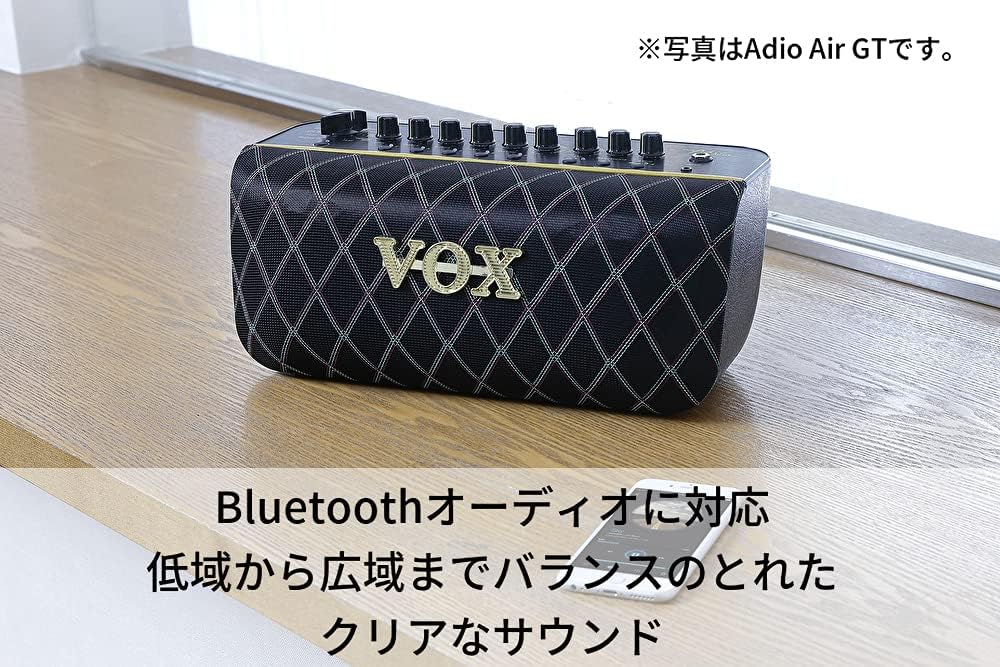 Detalle de VOX ADIO-AIR-BS ベース用モデリングアンプ Bluetooth対応・ステレオスピーカー・電池駆動
